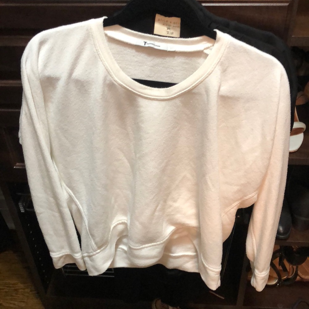 Alexander Wang white crew neck